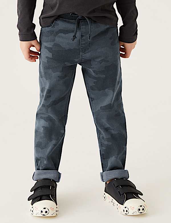 Regular Cotton Rich Camouflage Jeans (2-7 Yrs)