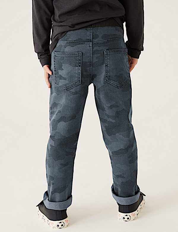 Regular Cotton Rich Camouflage Jeans (2-7 Yrs)