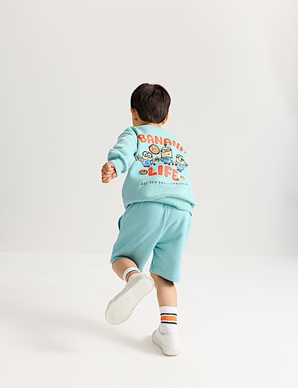 Cotton Rich Minions&trade; Graphic Sweatshirt (2-8 Yrs) - PT