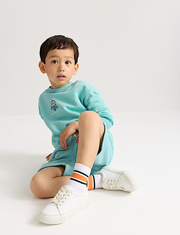 Cotton Rich Minions&trade; Graphic Sweatshirt (2-8 Yrs) - PT