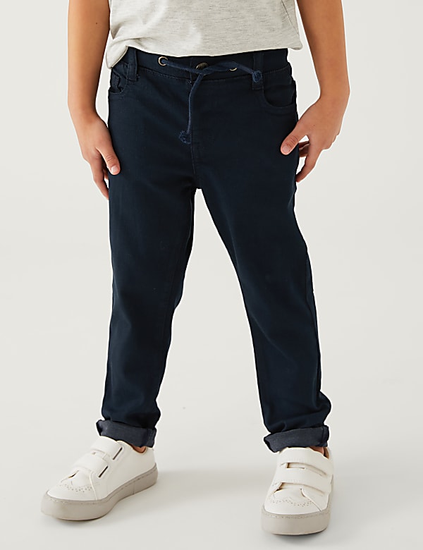 Cotton Rich Skinny Fit Comfort Waist Jeans (2-7 Yrs)