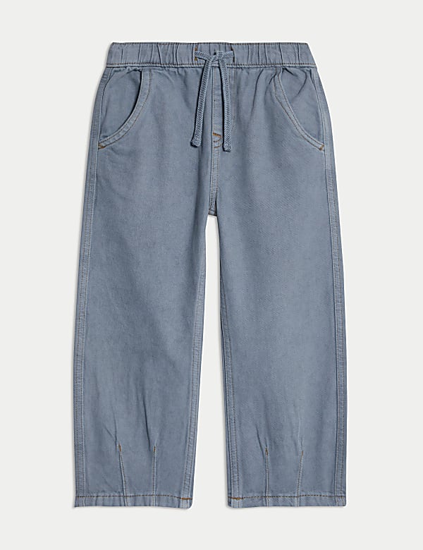 Coloured Denim Drawstring Waist Jeans (2-8 Yrs) - JP