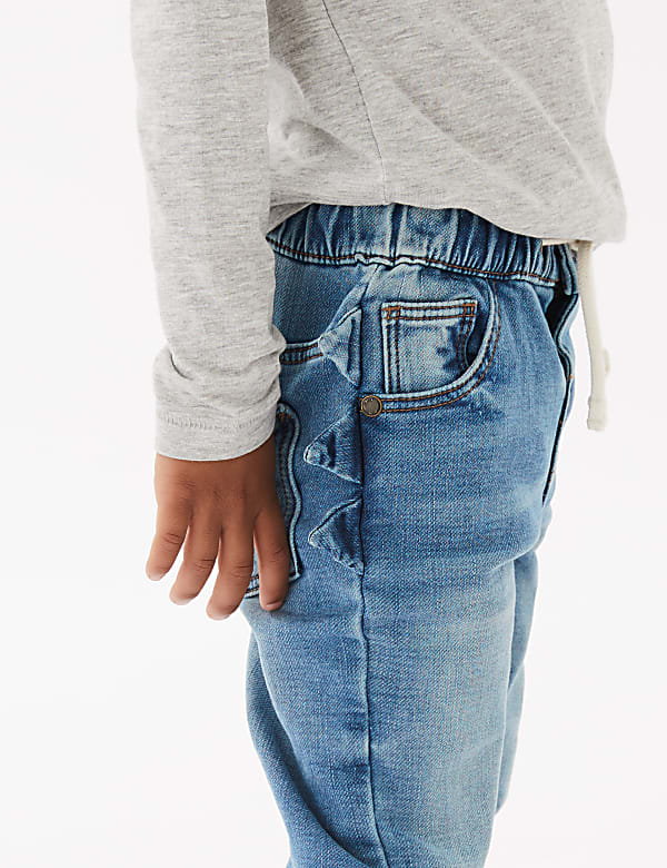 Regular Cotton Rich Monster Jeans (2-7 Yrs)