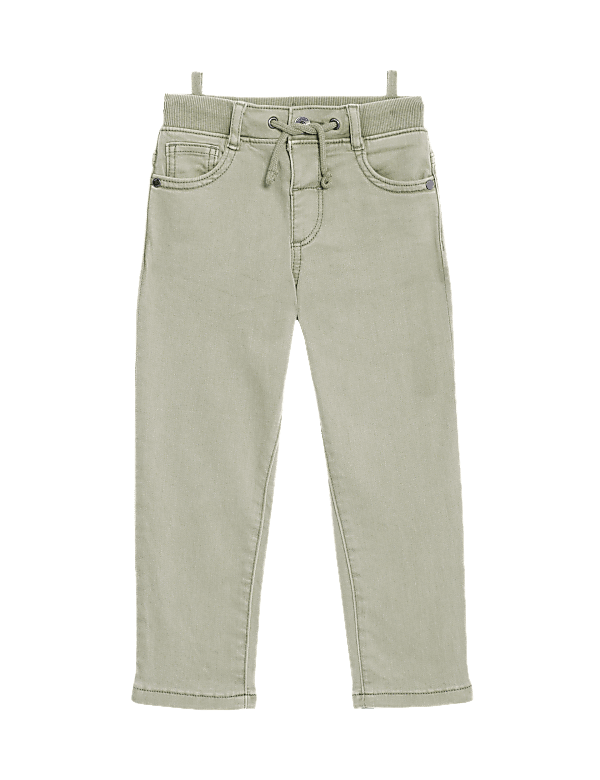 Skinny Cotton Rich Elasticated Waist Jeans (2-8 Yrs)