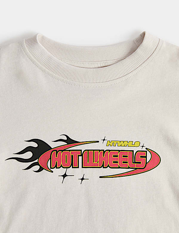 2 Pack Pure Cotton Hot Wheels&trade; Tops (2-8 Yrs)
