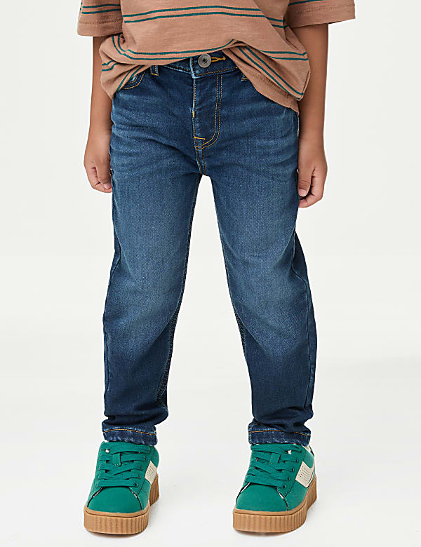 Skinny Cotton Rich Jeans (2-8 Yrs) - BG