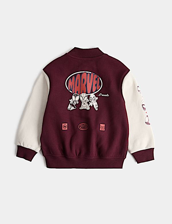 Cotton Rich Marvel&trade; Bomber Jacket (2-8 Yrs)