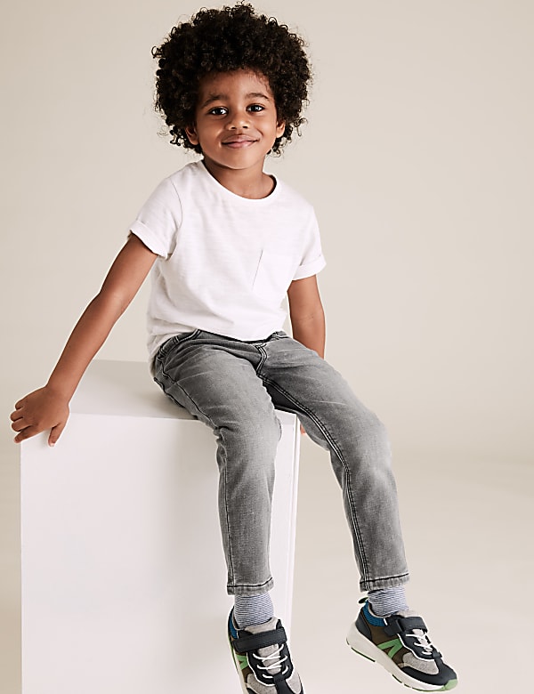 Skinny Leg Denim Jeans (2-7 Yrs) - GR