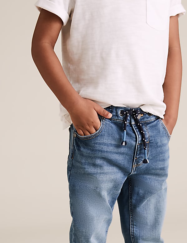 Regular Fit Comfort Stretch Jeans (2-7 Yrs)