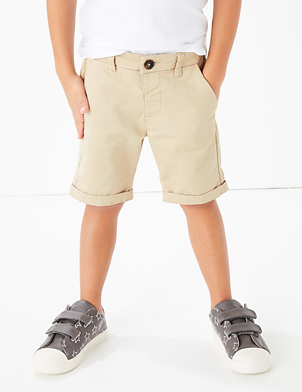 Cotton Chino Shorts (2-7 Yrs)