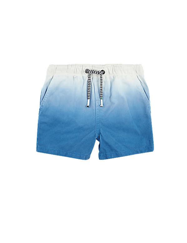 Pure Cotton Rugby Shorts (2-7 Yrs)