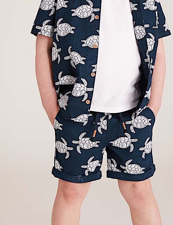 Pure Cotton Animal Shorts