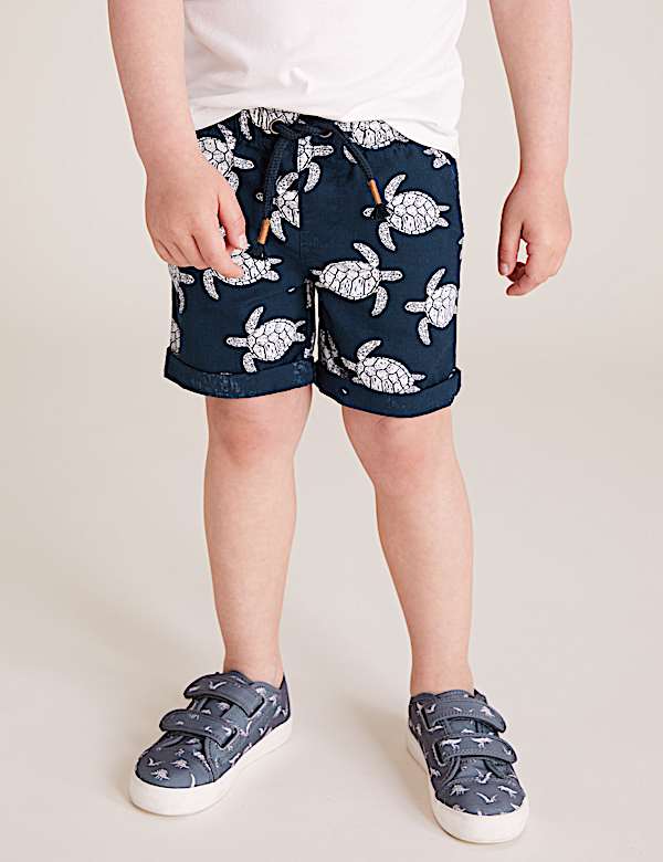 Pure Cotton Animal Shorts