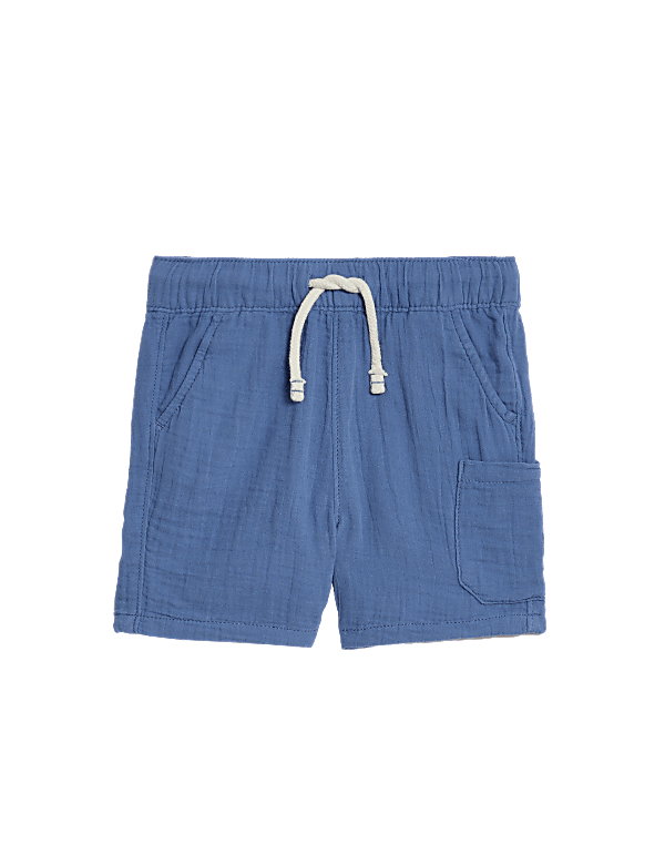 Pure Cotton Shorts (2-8 Yrs)