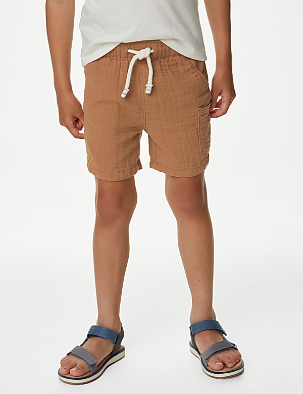 Pure Cotton Shorts (2-8 Yrs)