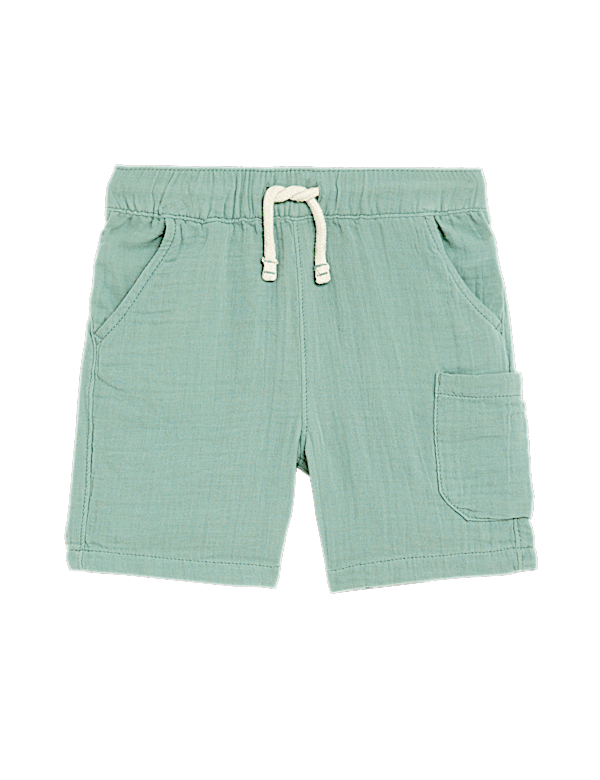 Pure Cotton Shorts (2-8 Yrs)