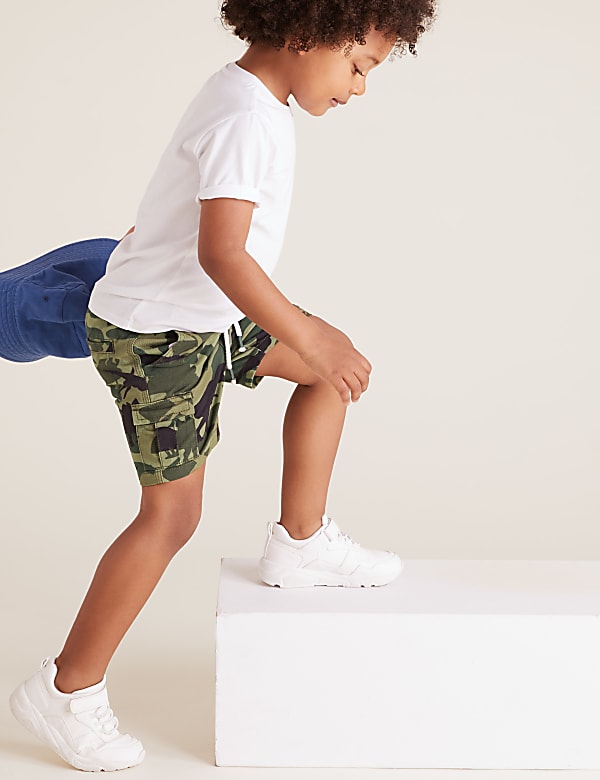 Pure Cotton Dinosaur Camouflage Shorts