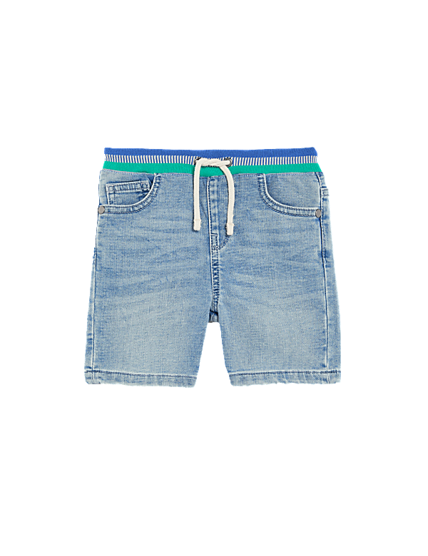 Cotton Rich Denim Shorts