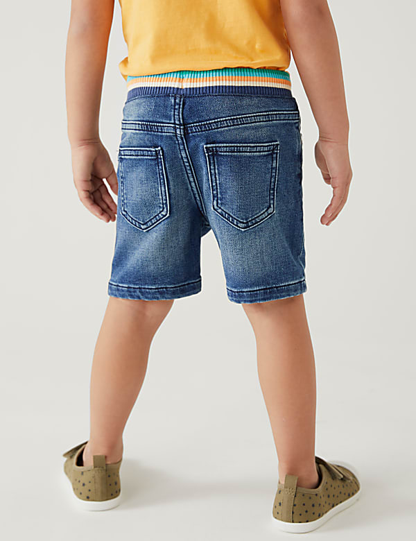 Cotton Rich Denim Shorts