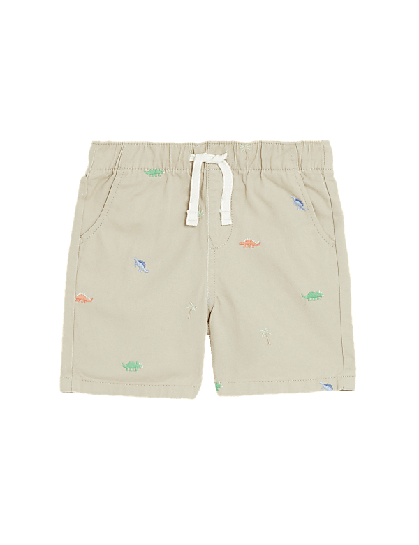 Pure Cotton Dinosaur Shorts