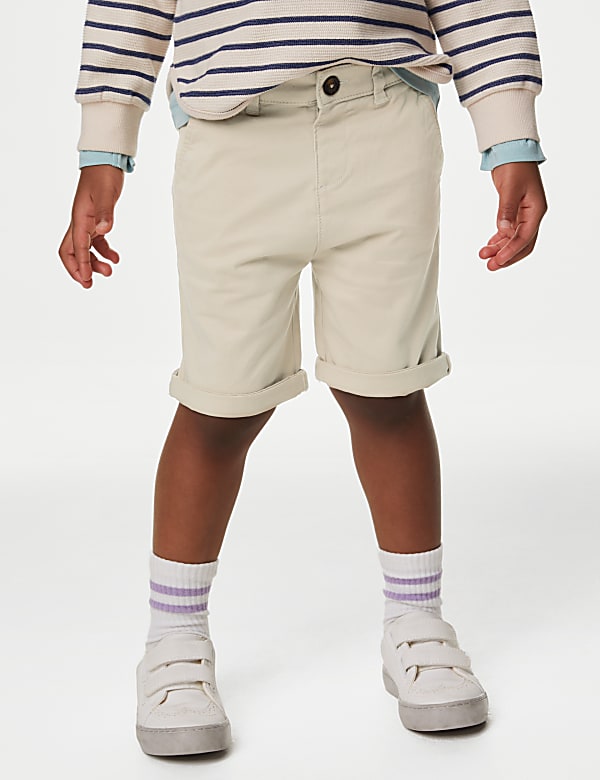 Cotton Rich Chino Shorts (2-8 Yrs)