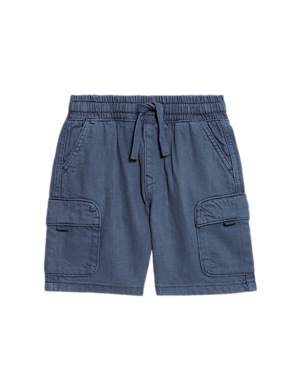Cotton Rich Cargo Shorts (2-8 Yrs)