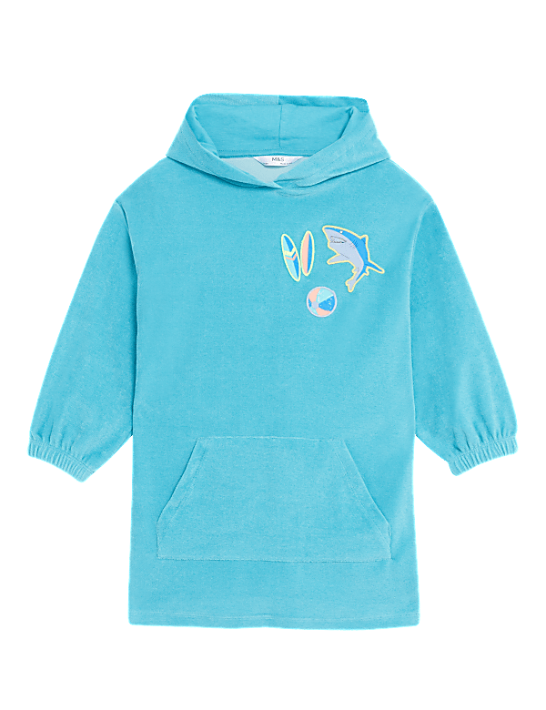 Cotton Rich Towelling Poncho