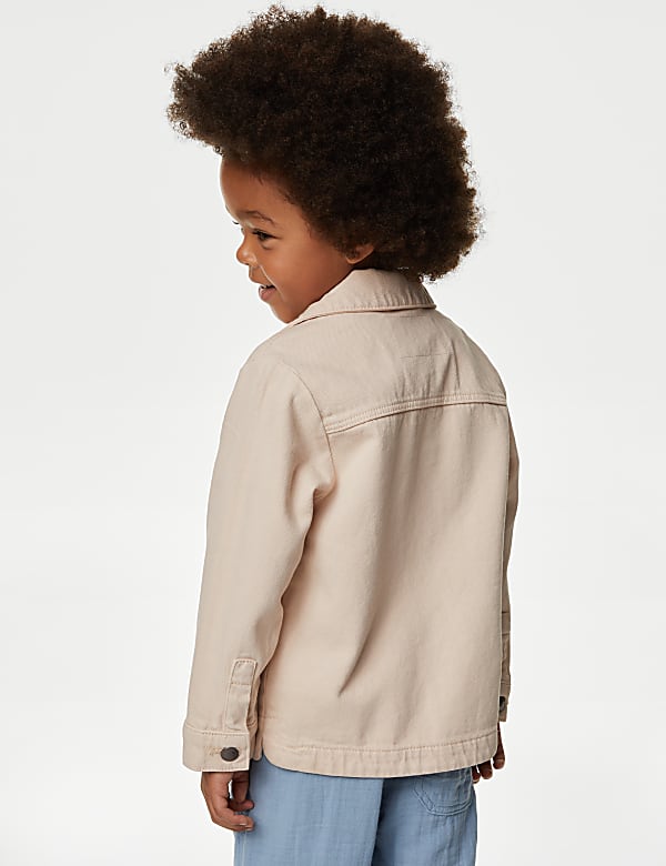 Pure Cotton Shacket (2-8 Yrs)
