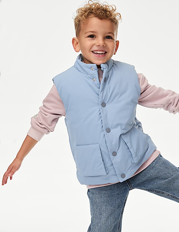 M&s boys gilet hotsell