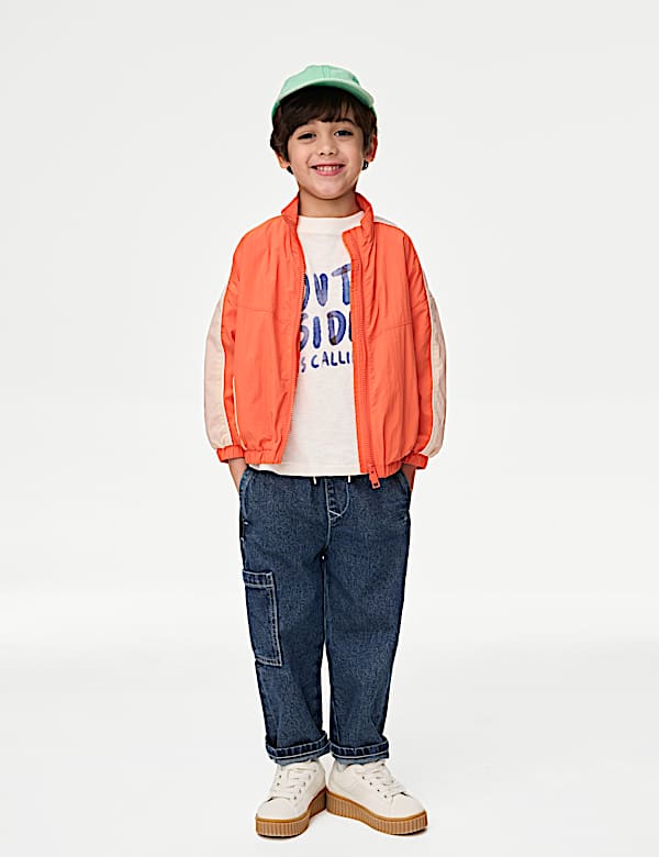 Colour Block Windbreaker (2-8 Yrs) - NZ