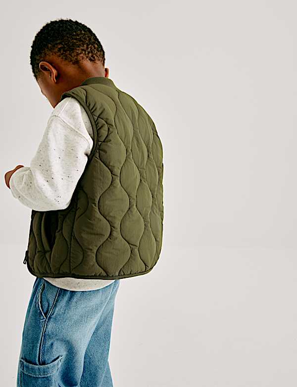 Quilted Lightweight Gilet (2-8 Yrs) - SK