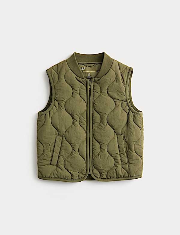 Quilted Lightweight Gilet (2-8 Yrs) - SK