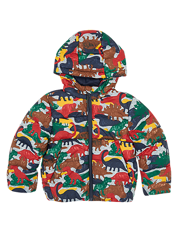Stormwear™ Dinosaur Print Padded Jacket (2-7 Yrs)
