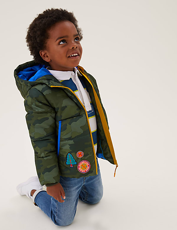 Stormwear™ Camouflage Padded Coat (2-7 Yrs)