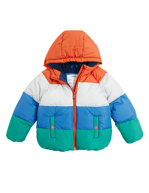 Stormwear&trade; Colour Block Padded Raincoat