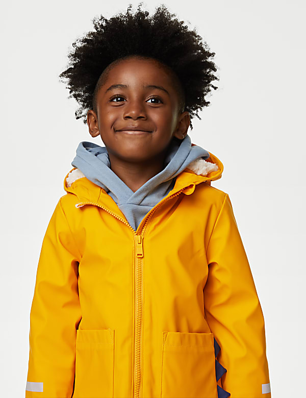 Yellow fisherman coat top