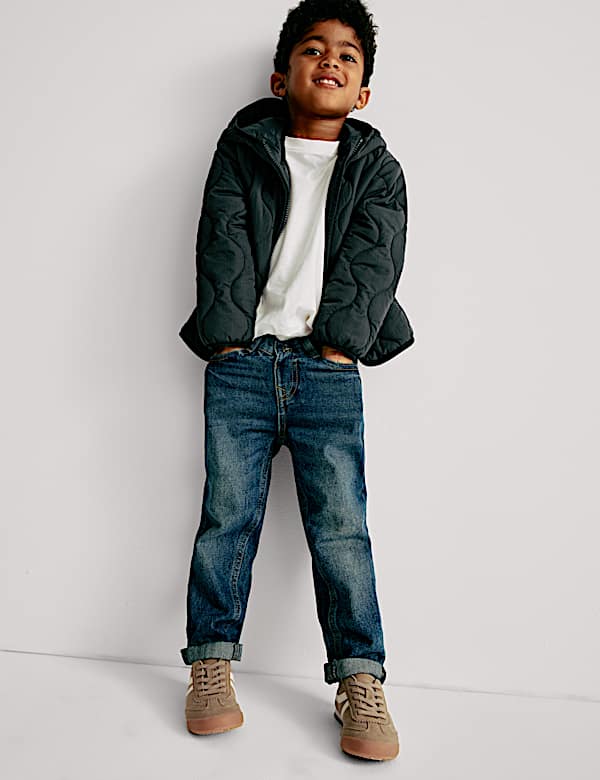 Lightweight Quilted Padded Coat (2-8 Yrs)