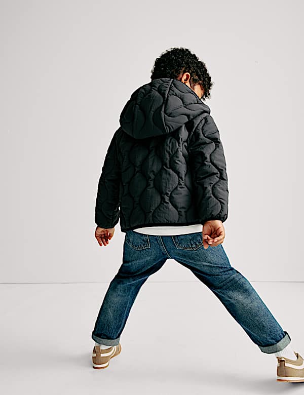 Lightweight Quilted Padded Coat (2-8 Yrs)