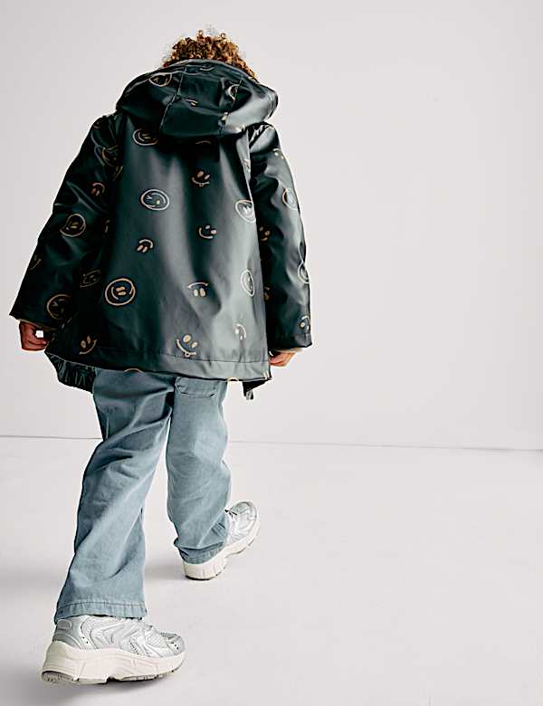 3-in-1 Patterned Fisherman Coat (2-8 Yrs) - CA