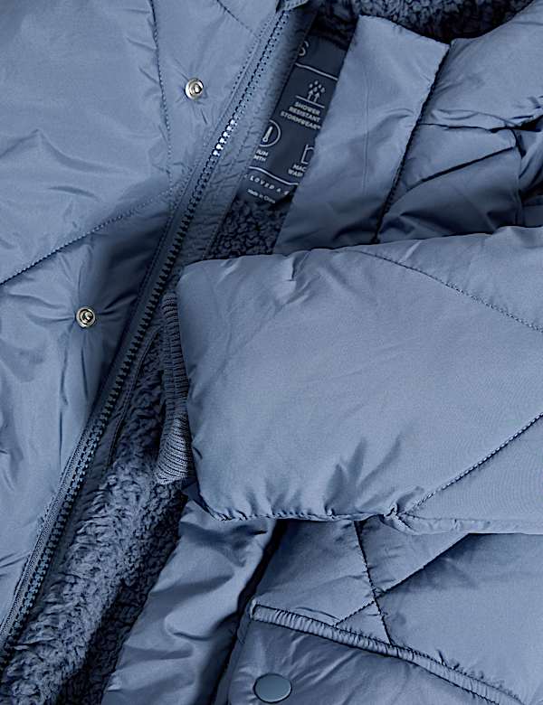 Midweight Padded Hooded Coat (2-8 Yrs)