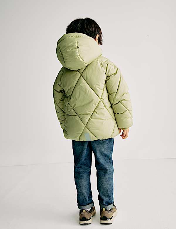 Midweight Padded Hooded Coat (2-8 Yrs)