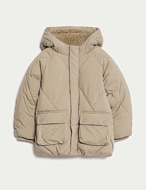 Midweight Padded Hooded Coat (2-8 Yrs) - BE