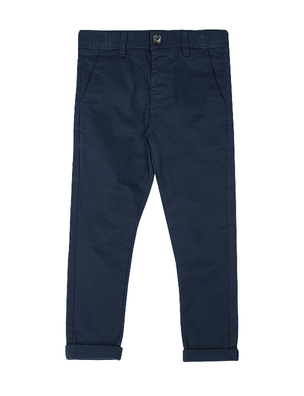 Cotton Chinos with Stretch (3 Mths - 7 Yrs)