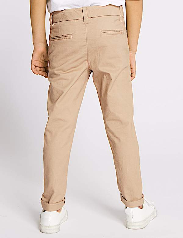 Cotton Chinos with Stretch (3 Mths - 7 Yrs)