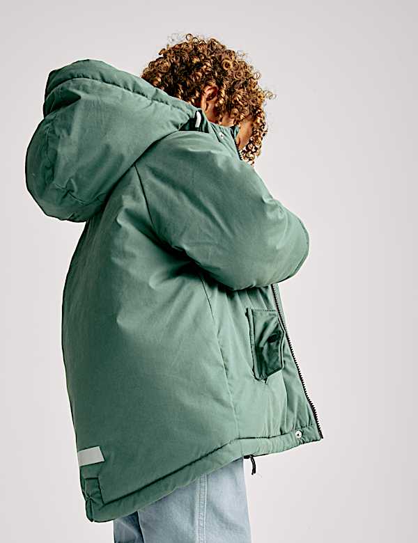 Hooded Padded Parka Coat (2-8 Yrs)