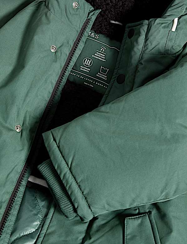 Hooded Padded Parka Coat (2-8 Yrs)