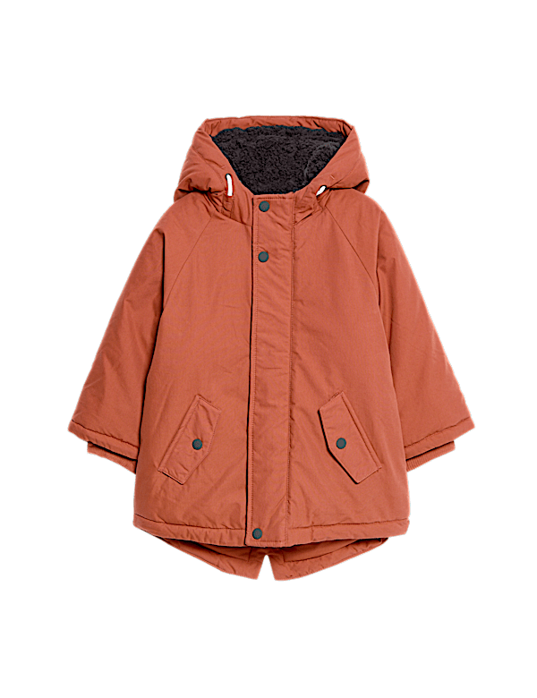 Cotton Rich Hooded Parka (2-8 Yrs)