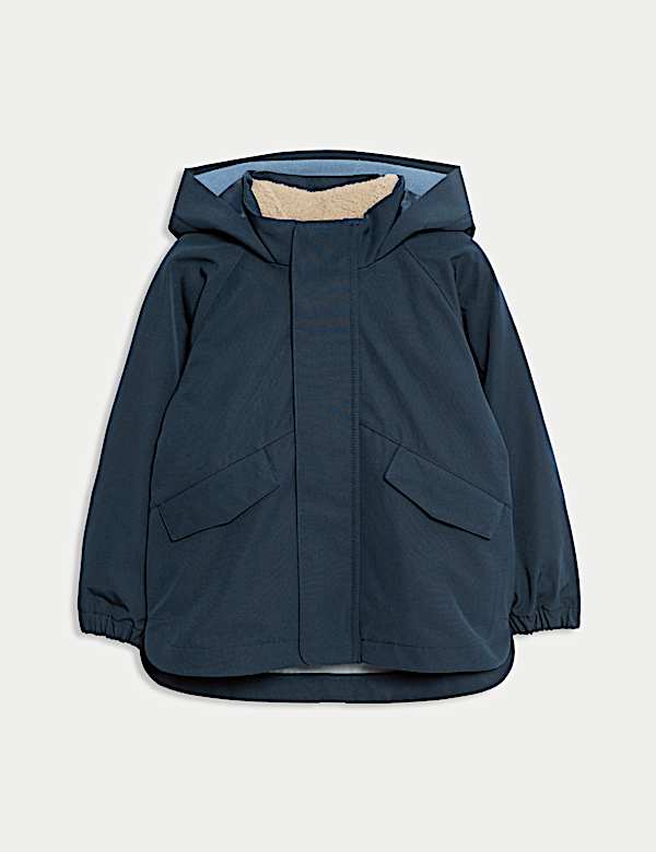 3-in-1 Hooded Padded Parka (2-8 Yrs) - US