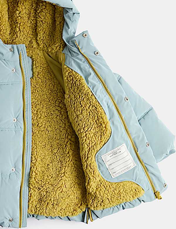 Borg Lined Padded Coat (2-8 Yrs)