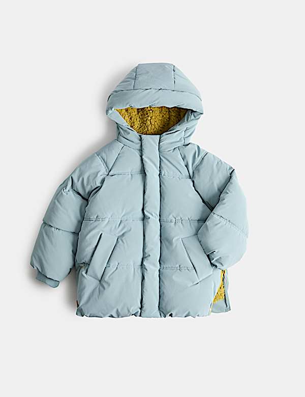 Borg Lined Padded Coat (2-8 Yrs)
